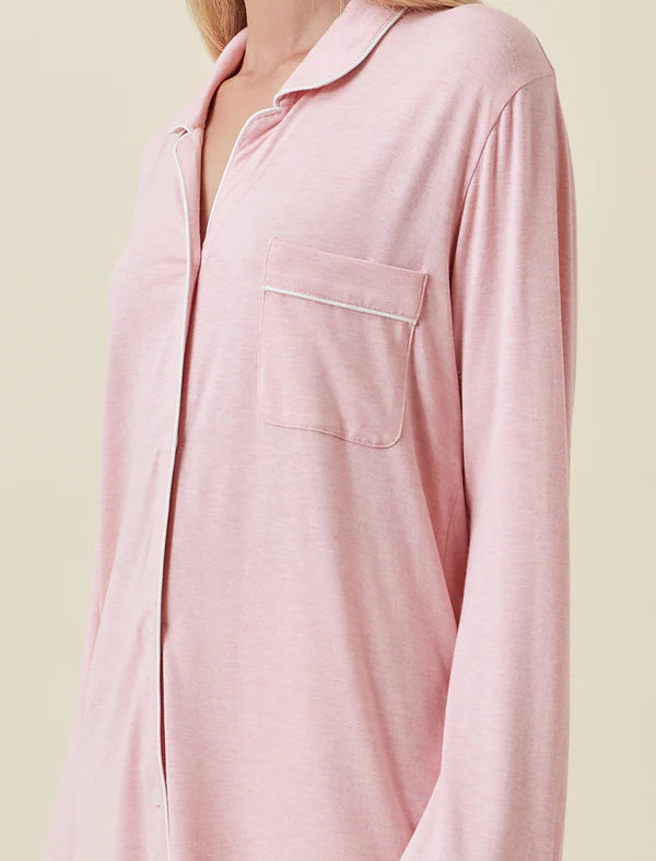 Kate Modal Soft Full Length PJ Set in Papinelle Pink