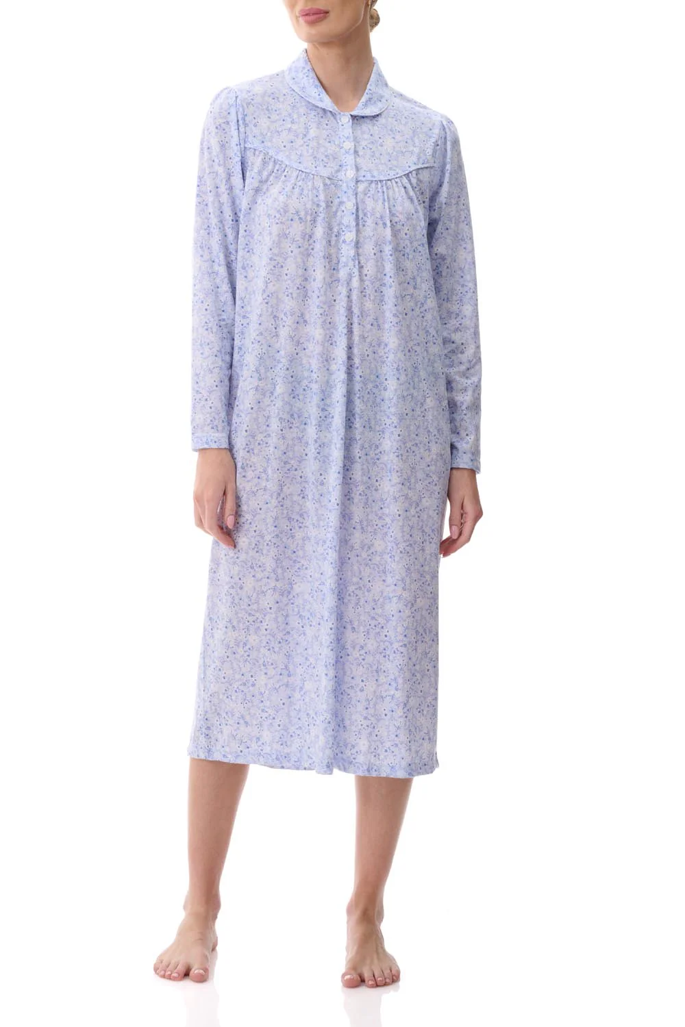 Patrice Blue Mid Nightie