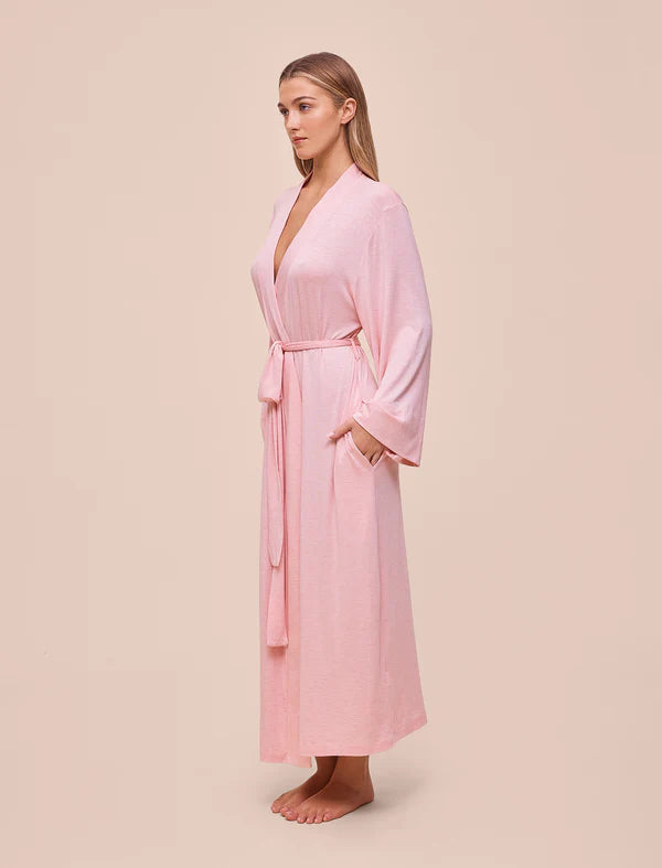 Kate Modal Soft Maxi Robe in Papinelle Pink