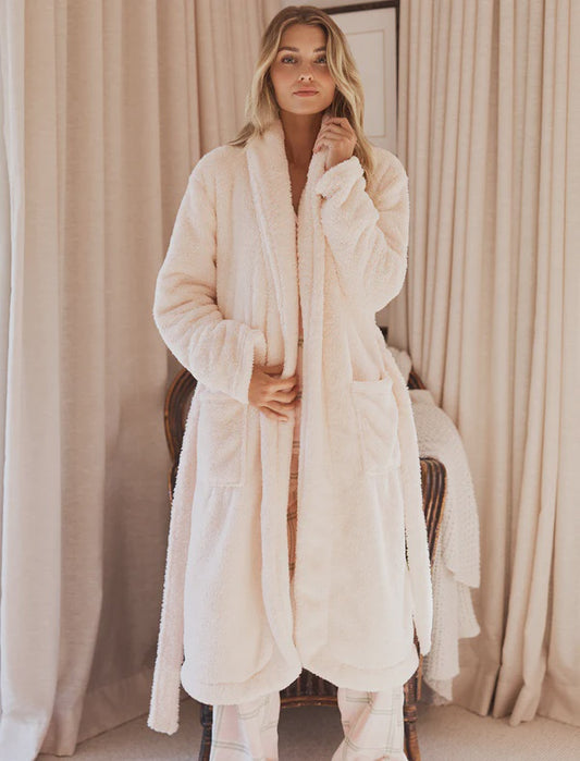 Cosy Plush Mid-Length Robe