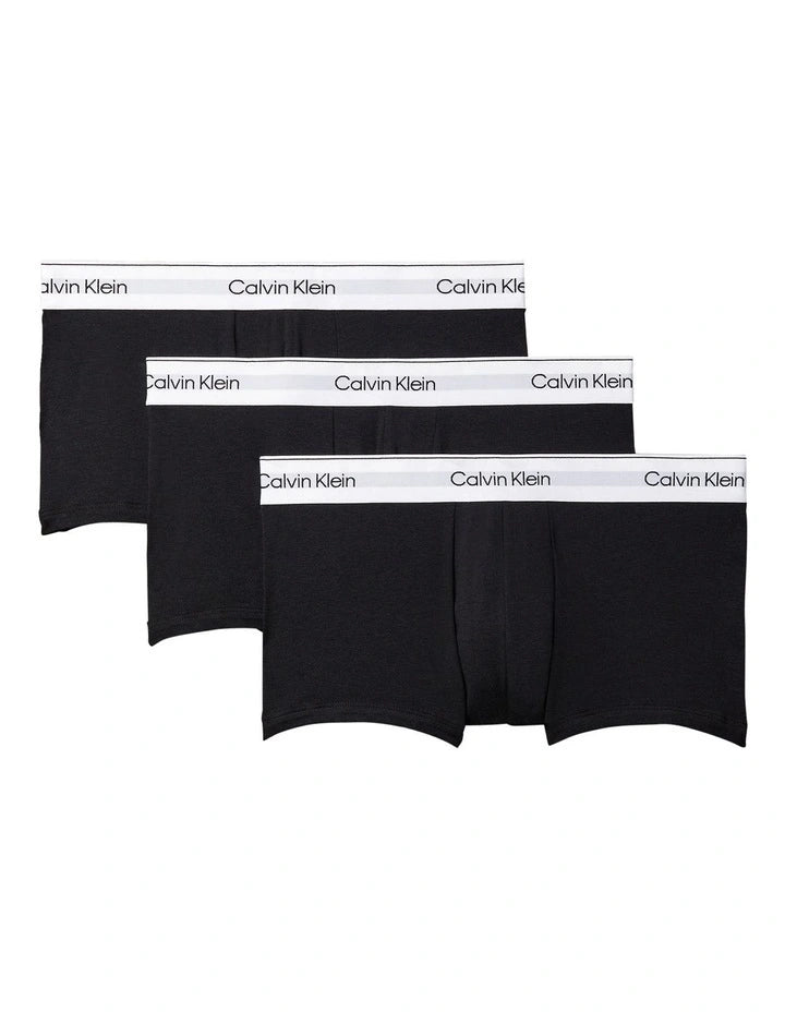 Calvin Klein Cotton Stretch 3 PACK Low Rise Trunk