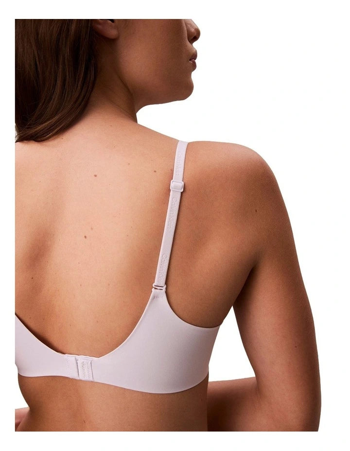 Perfectly Fit Push Up Plunge Bra in Frosty Lilac