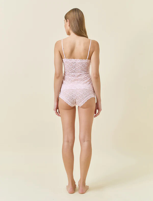 Lulu Lace Cami in Blush