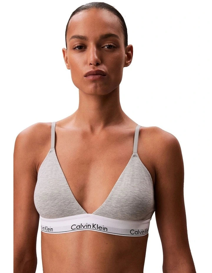 Modern Cotton Triangle Bra