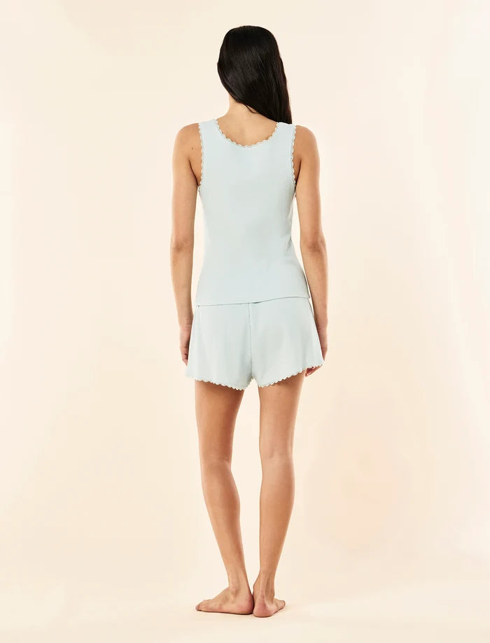 Claire Soft Cotton Waffle Boxer PJ Set