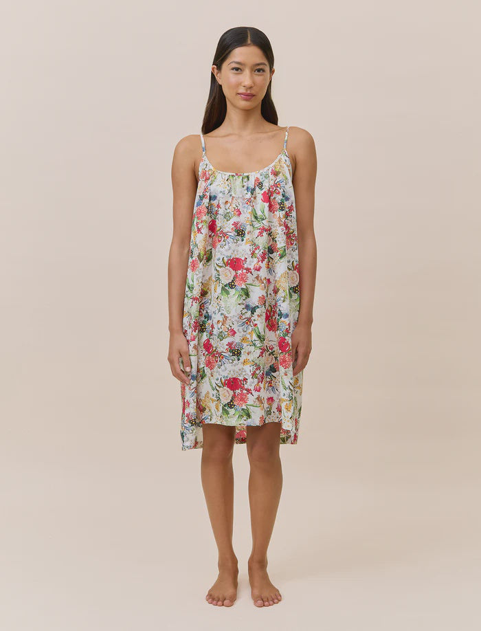 Holly Strappy Nightie in White