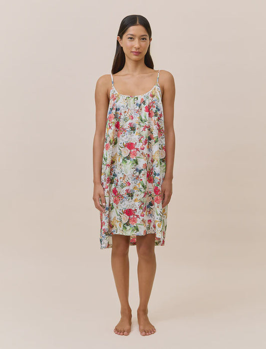 Holly Strappy Nightie in White