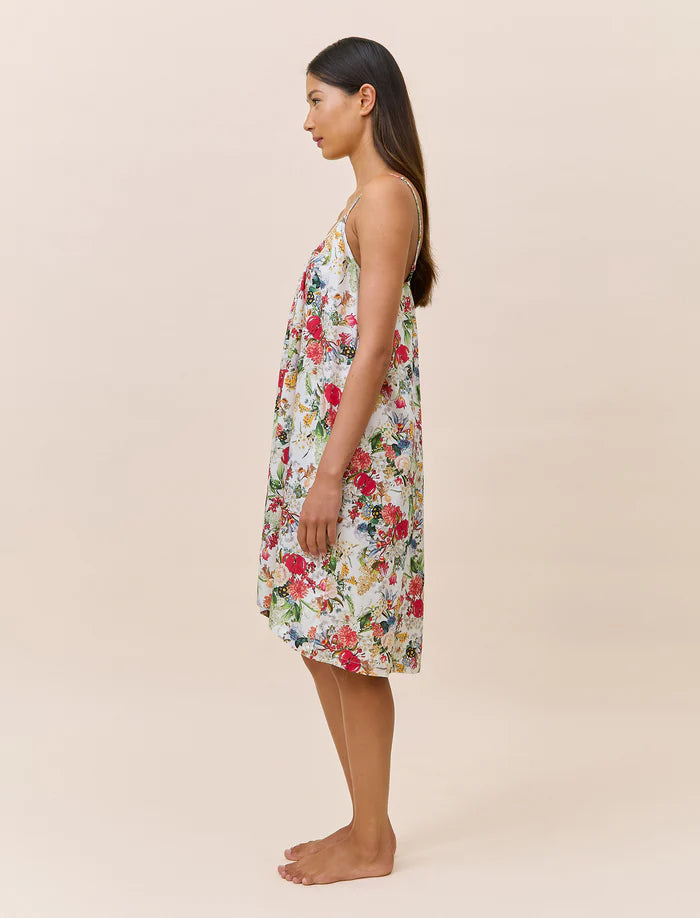 Holly Strappy Nightie in White