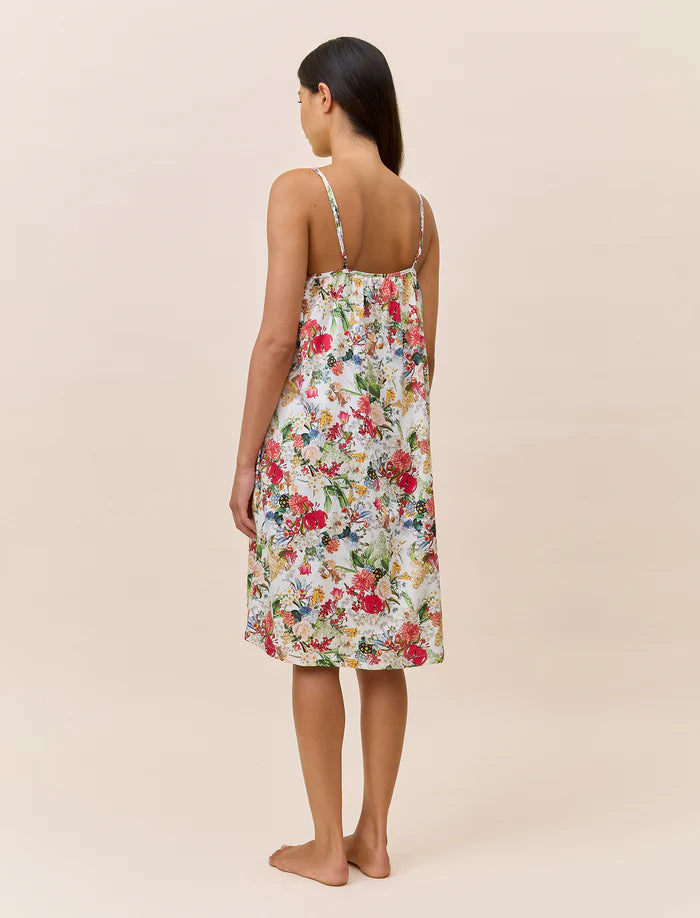 Holly Strappy Nightie in White