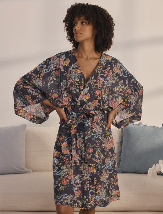 Layla Midi Kimono Robe
