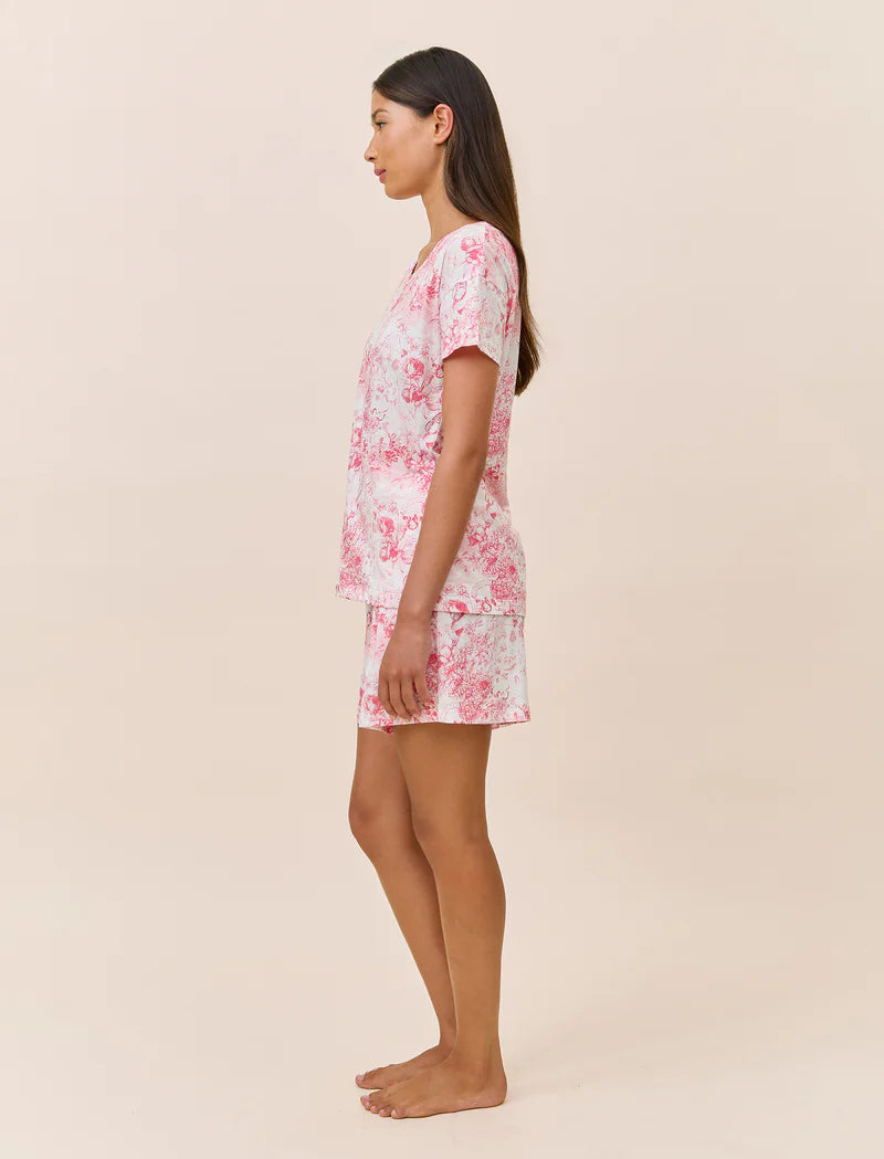 Toile Organic Cotton Knit Boxer PJ Set