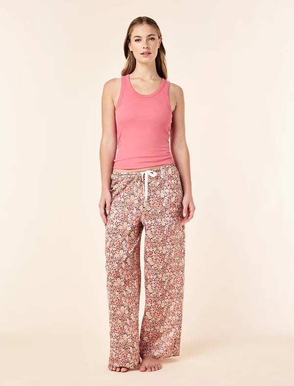 Carly Floral Wide Leg Pant