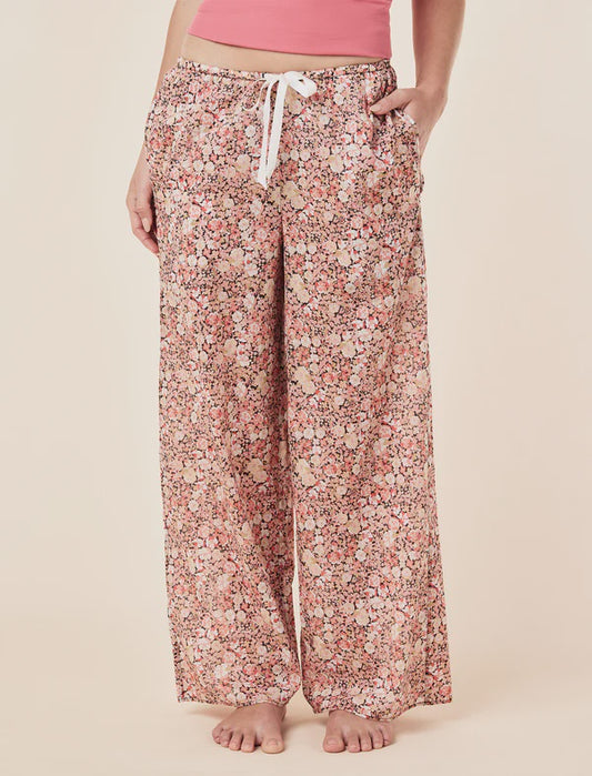 Carly Floral Wide Leg Pant