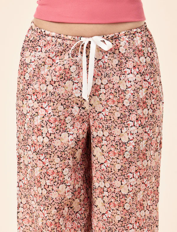 Carly Floral Wide Leg Pant