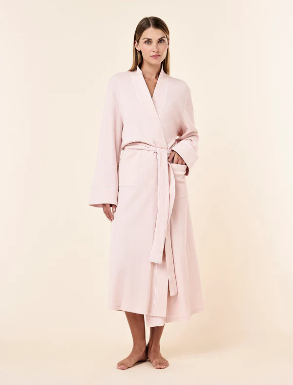 Claire Cotton Waffle Maxi Robe