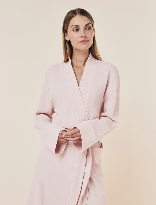 Claire Cotton Waffle Maxi Robe