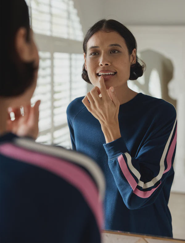Cosy Kate Stripe Long Sleeve Top