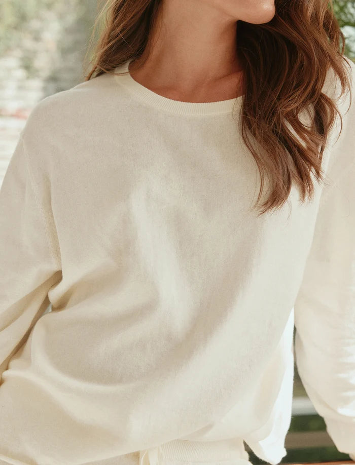 Cotton Cashmere Fine Knit Jumper