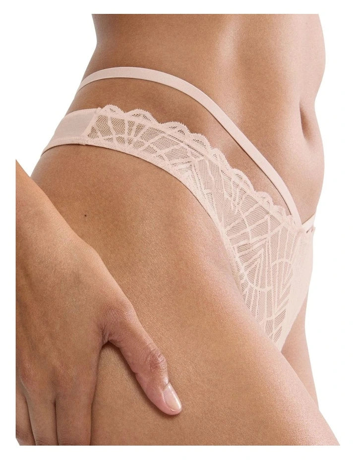 That Night in Vegas String Brief  in Porcelain