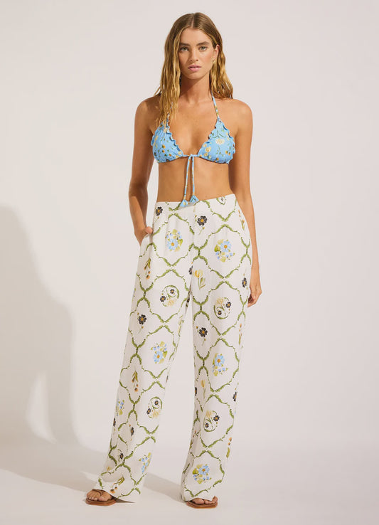 Modern Romance Tailored Wide Leg Pant