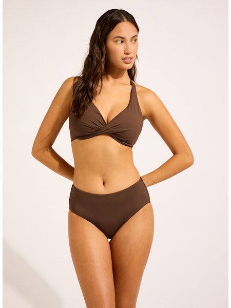 Wrap Front F Cup Bra