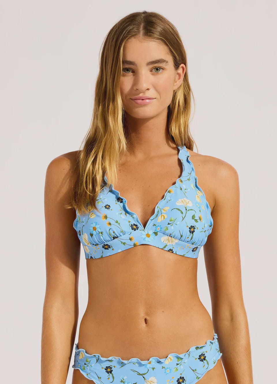 Modern Romance Multi Fit Triangle Bikini Top