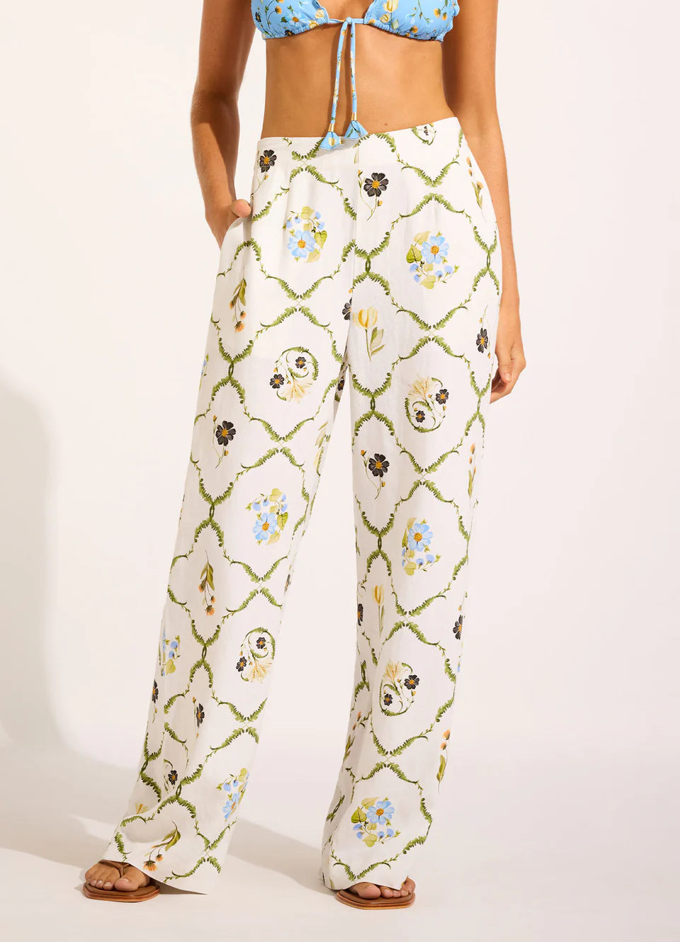 Modern Romance Tailored Wide Leg Pant
