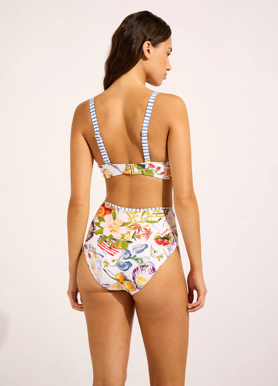 Riviera Coast High Waisted Bikini Bottom