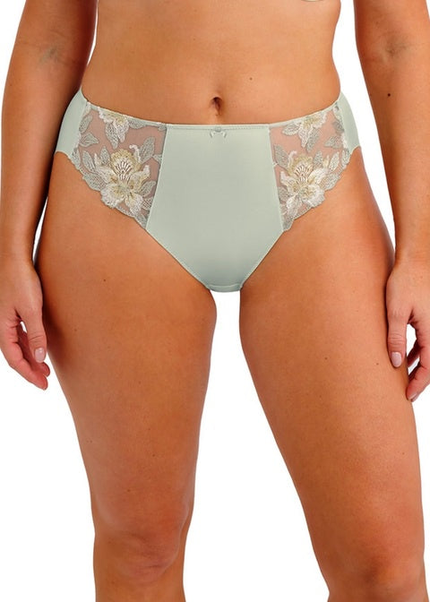 Magdalena Brief in Vintage Green