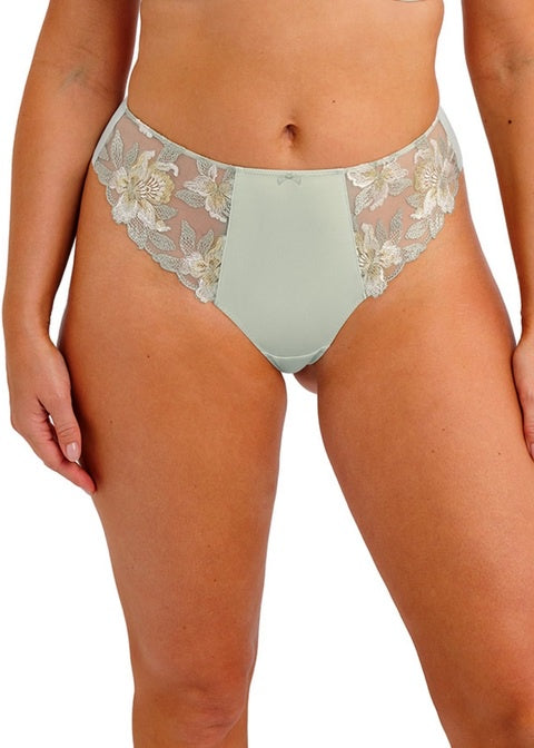Magdalena Thong in Vintage Green