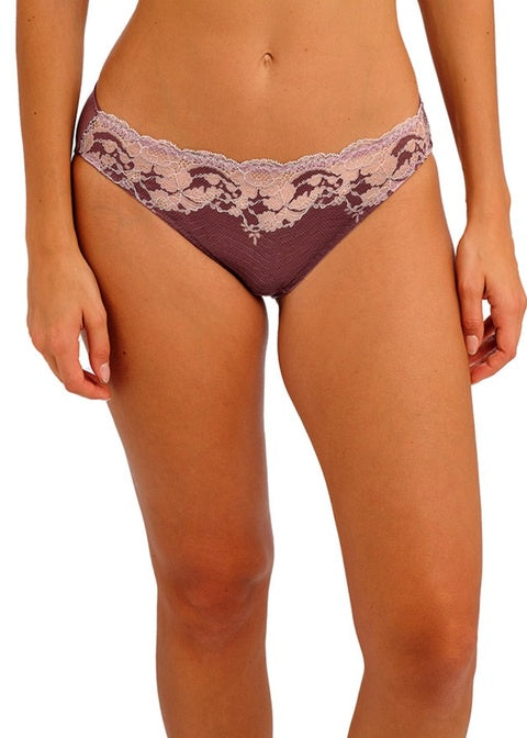 Modern Affair Bikini Brief in  Rose Brown/Cradle Pink