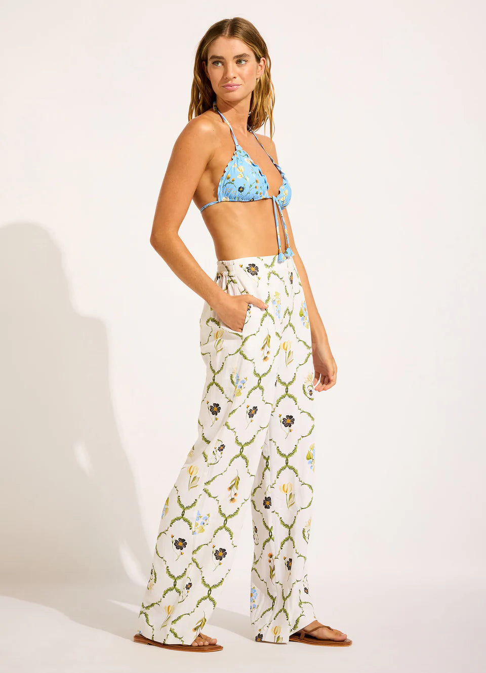 Modern Romance Tailored Wide Leg Pant