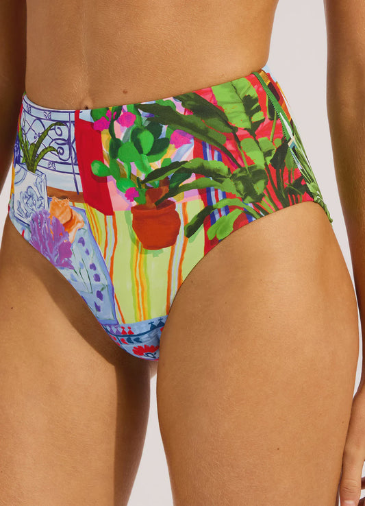 La Boca High Waist Bikini Bottom