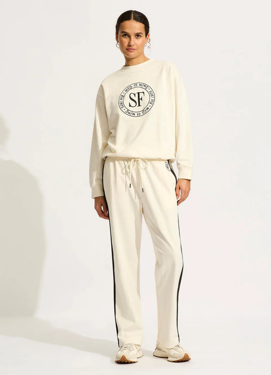 Heritage Sweat Pants in Ecru