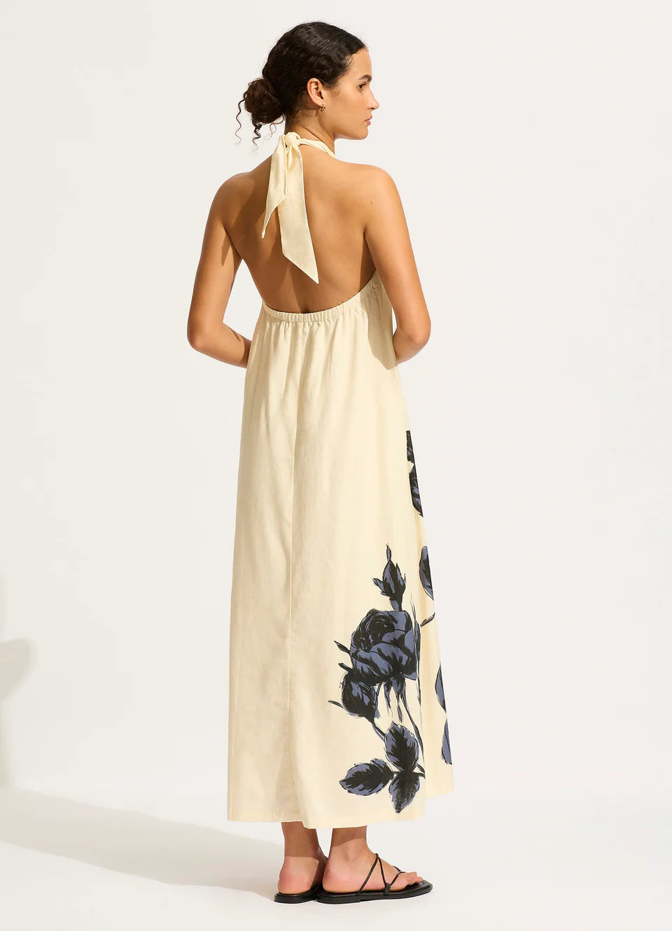 Rococo Maxi Dress - Black