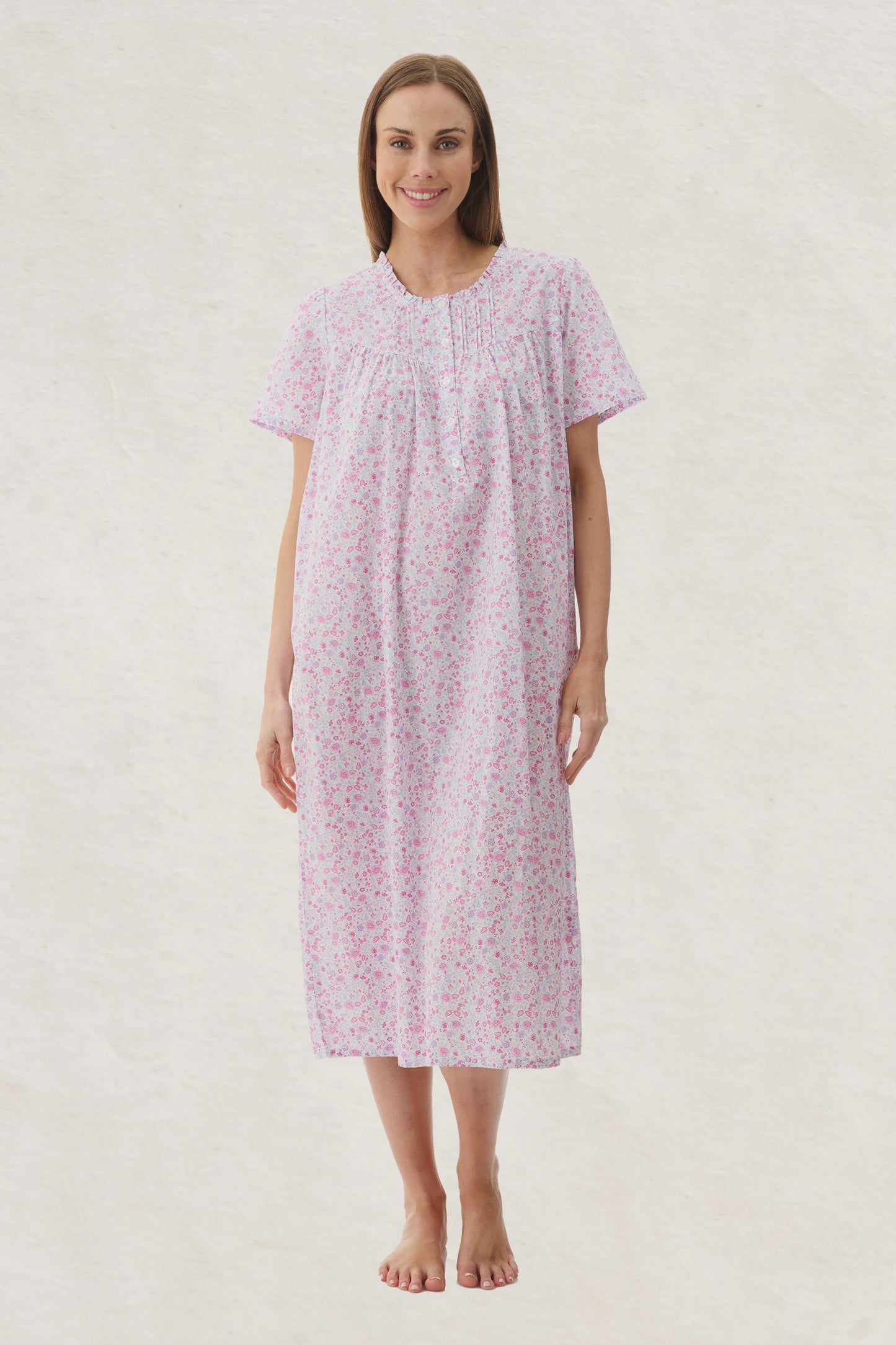 Brodie Short Sleeve Mid Nightie