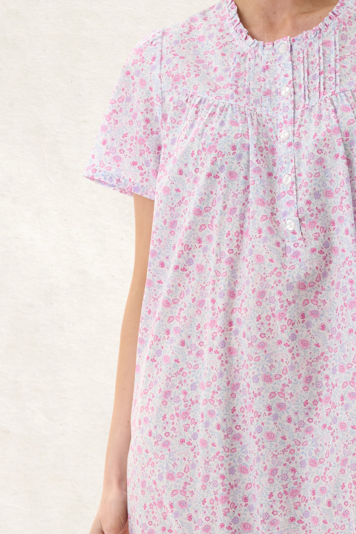 Brodie Short Sleeve Mid Nightie