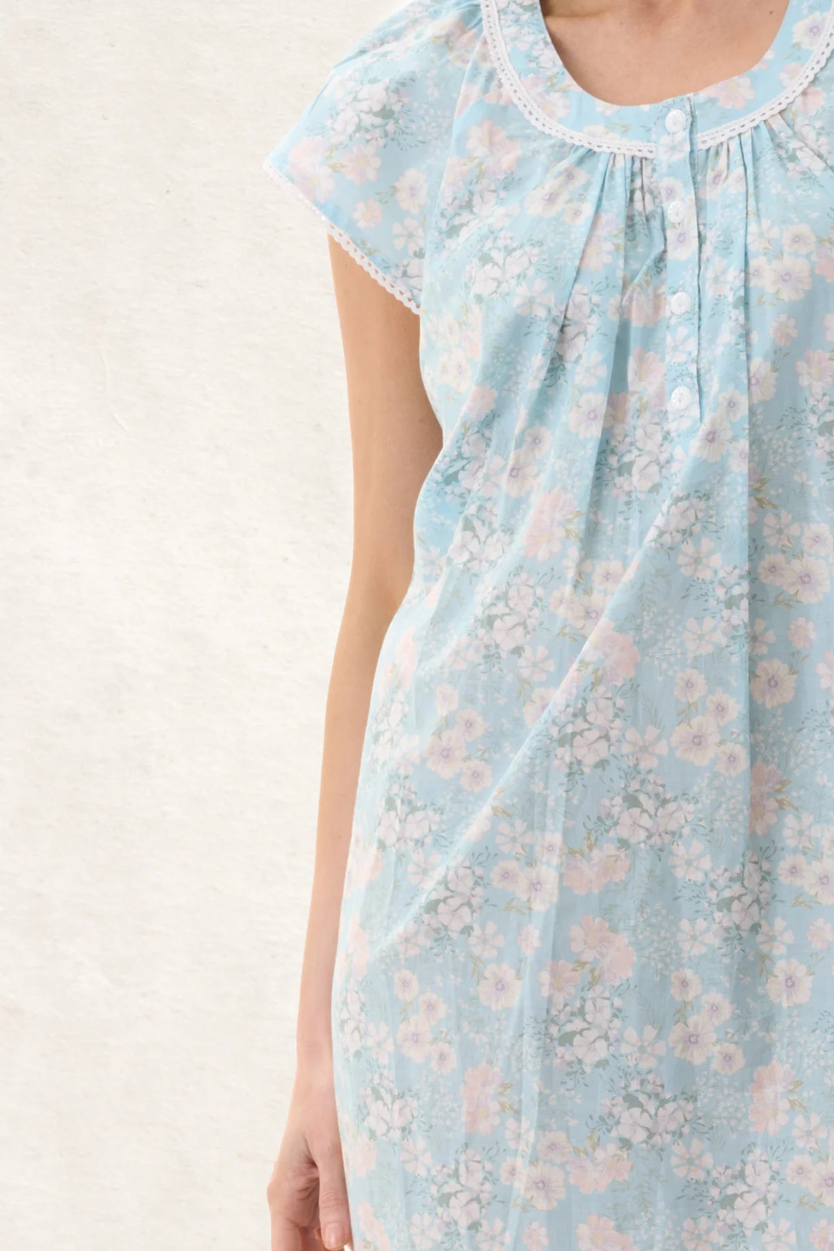 Cora Cap Sleeve Short Nightie