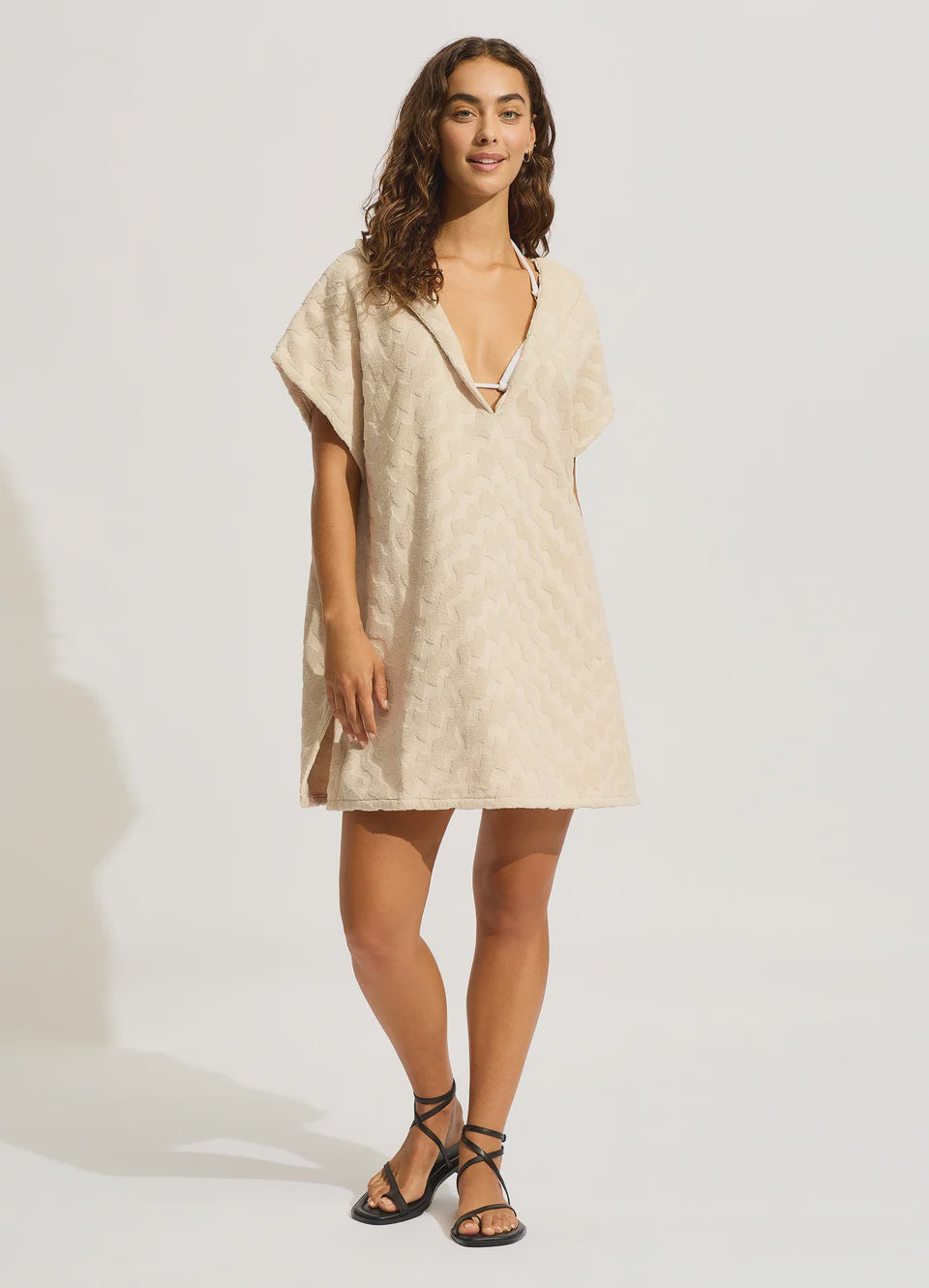 Seafolly Towel Poncho - Sand