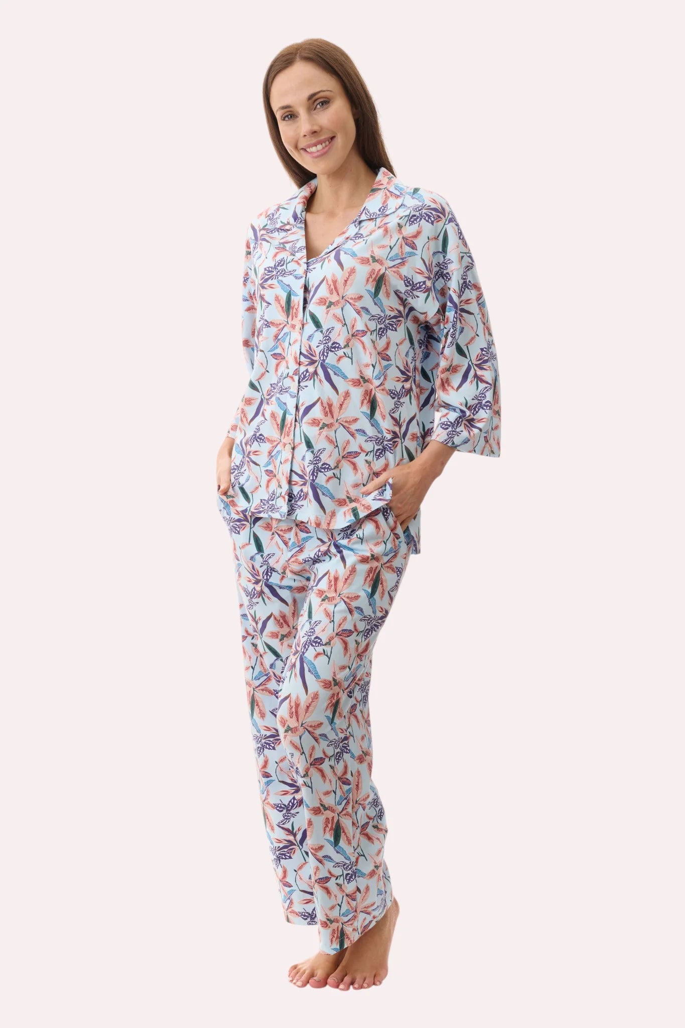 Rylie Button Down Pyjama