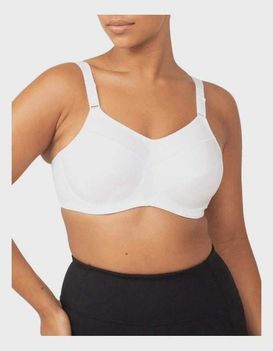 Triaction Ultra Underwire Sports Bra in White