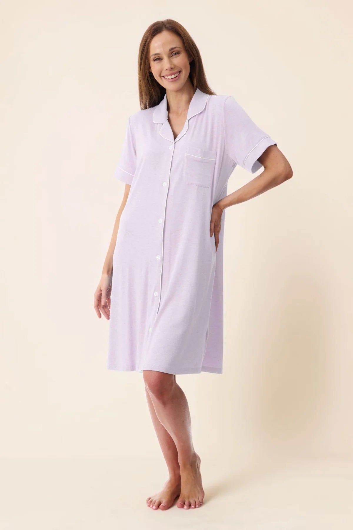 Short sleeve sleepshirt