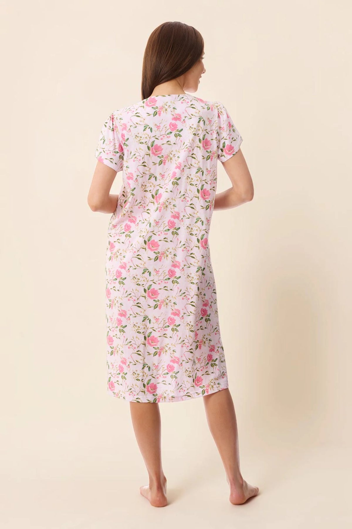 Ferrara Short sleeve short nightie by Givoni