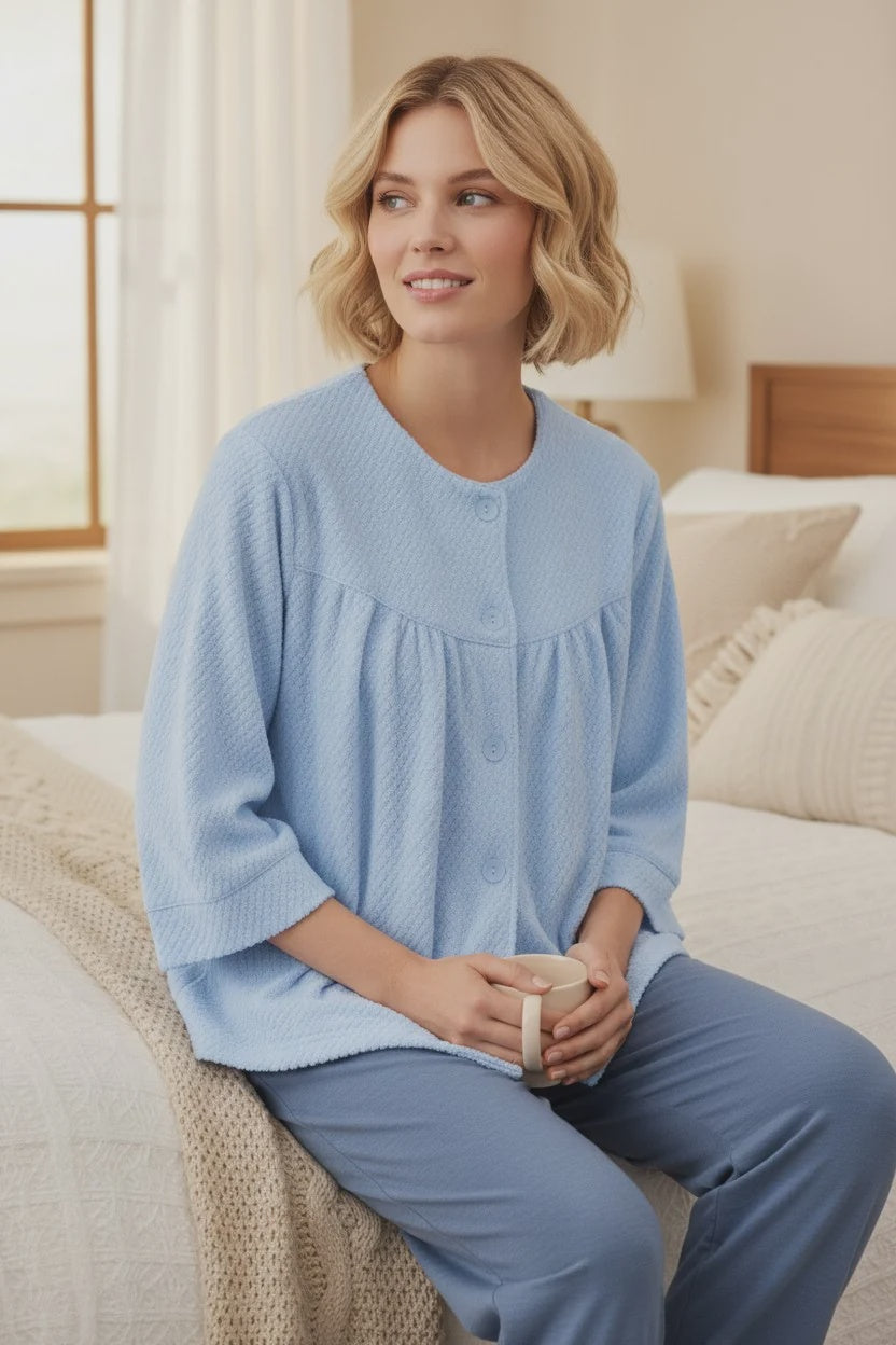 Jacquard Bedjacket