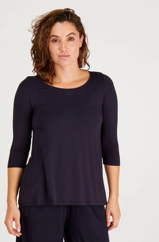 Swing 3/4 Sleeve in French Navy