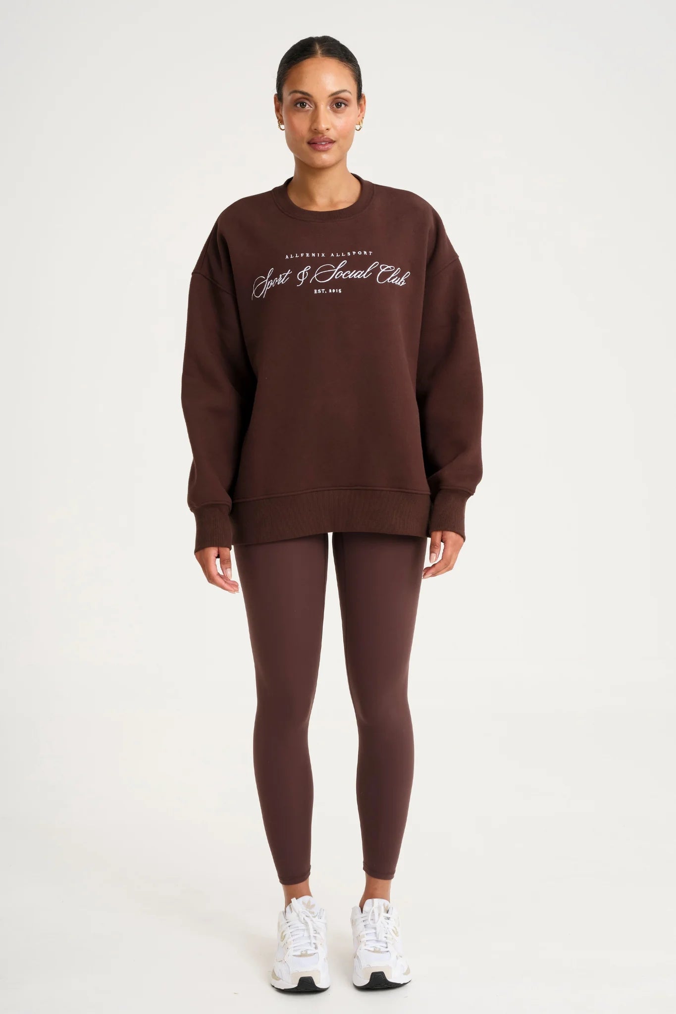 Collegiate Graphic Crew Neck Jumper