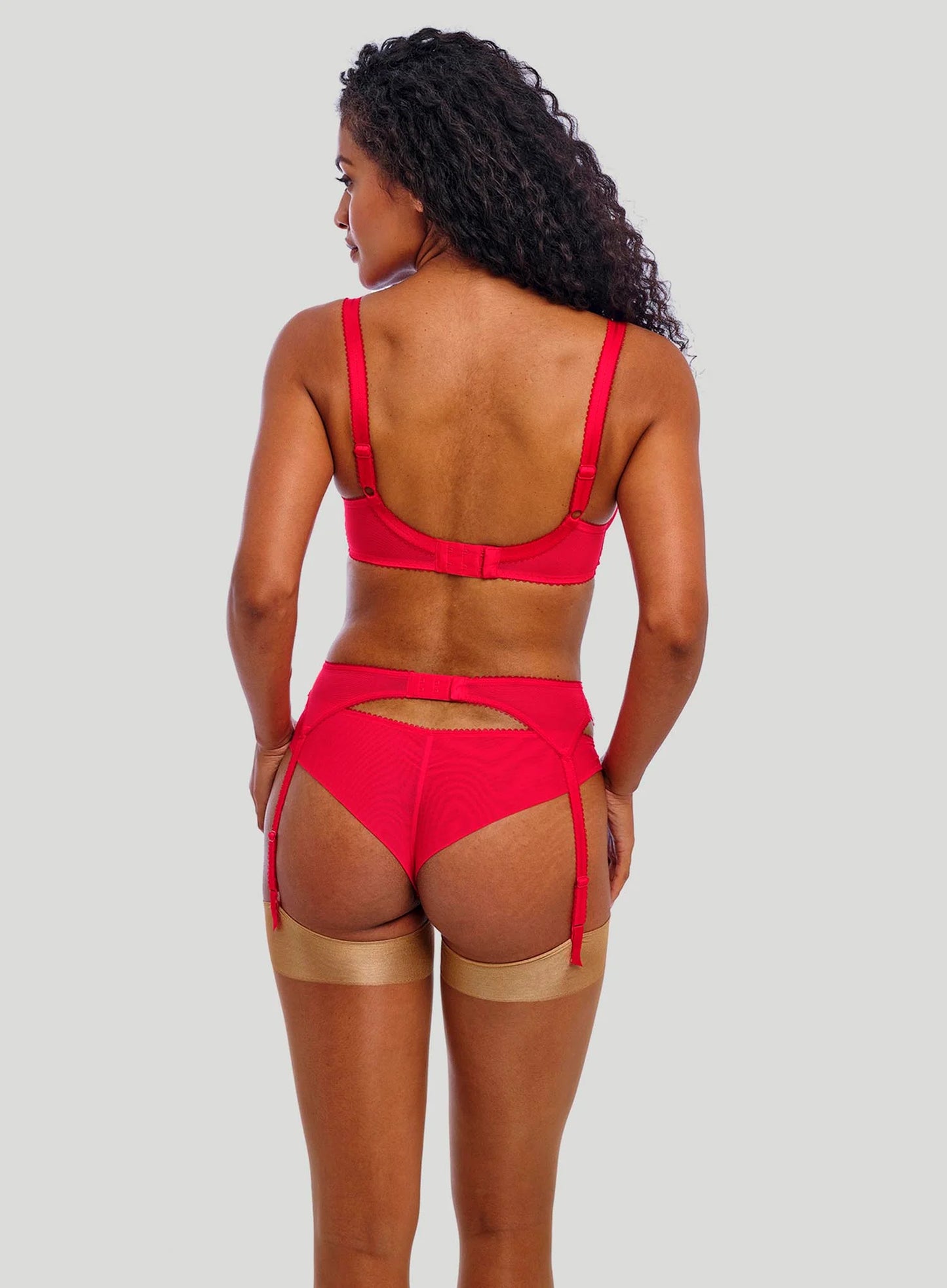 Freya  Loveland Suspender Bombshell Chilli Red
