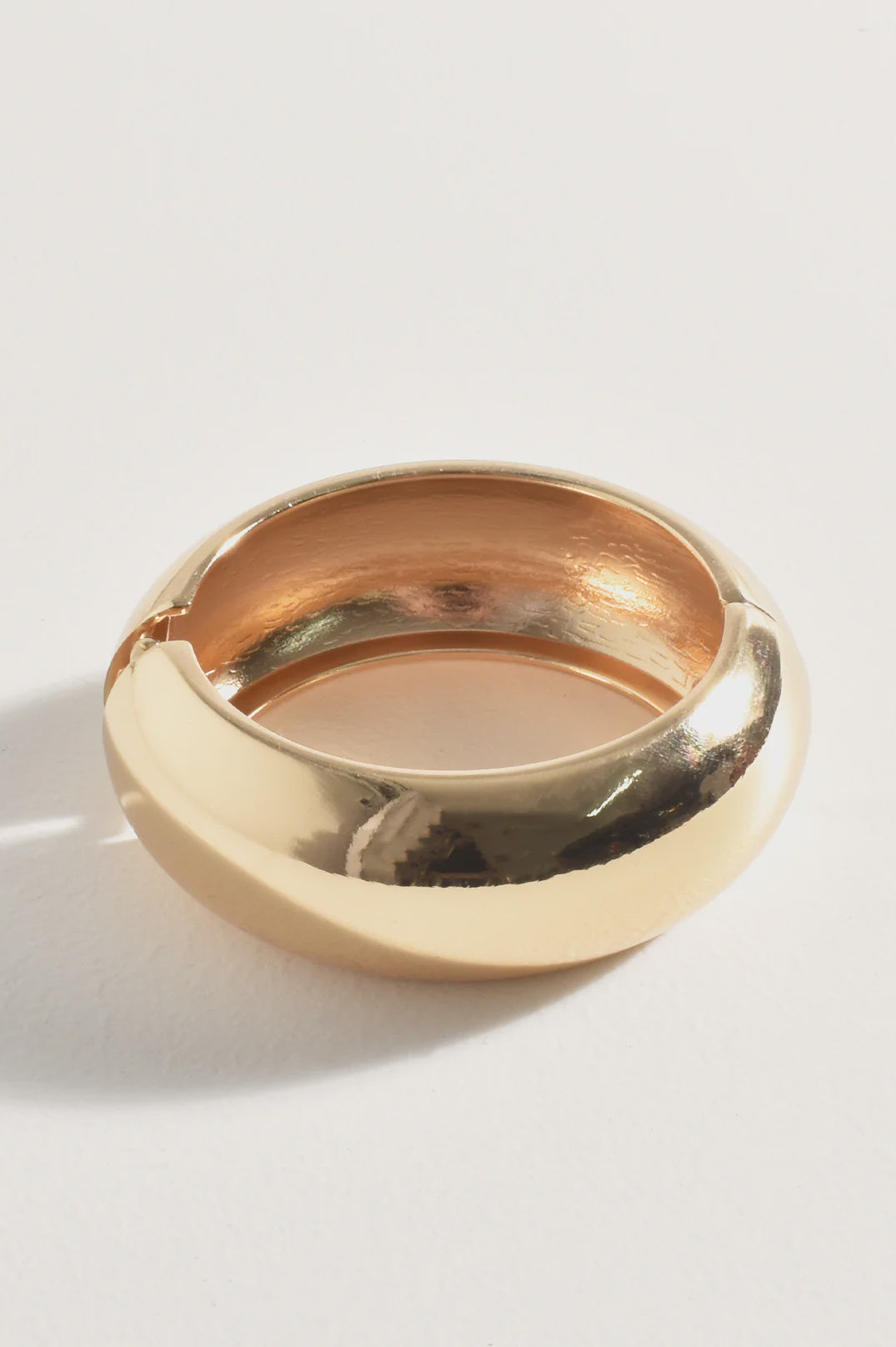Brushed Metal Cuff Bracelet