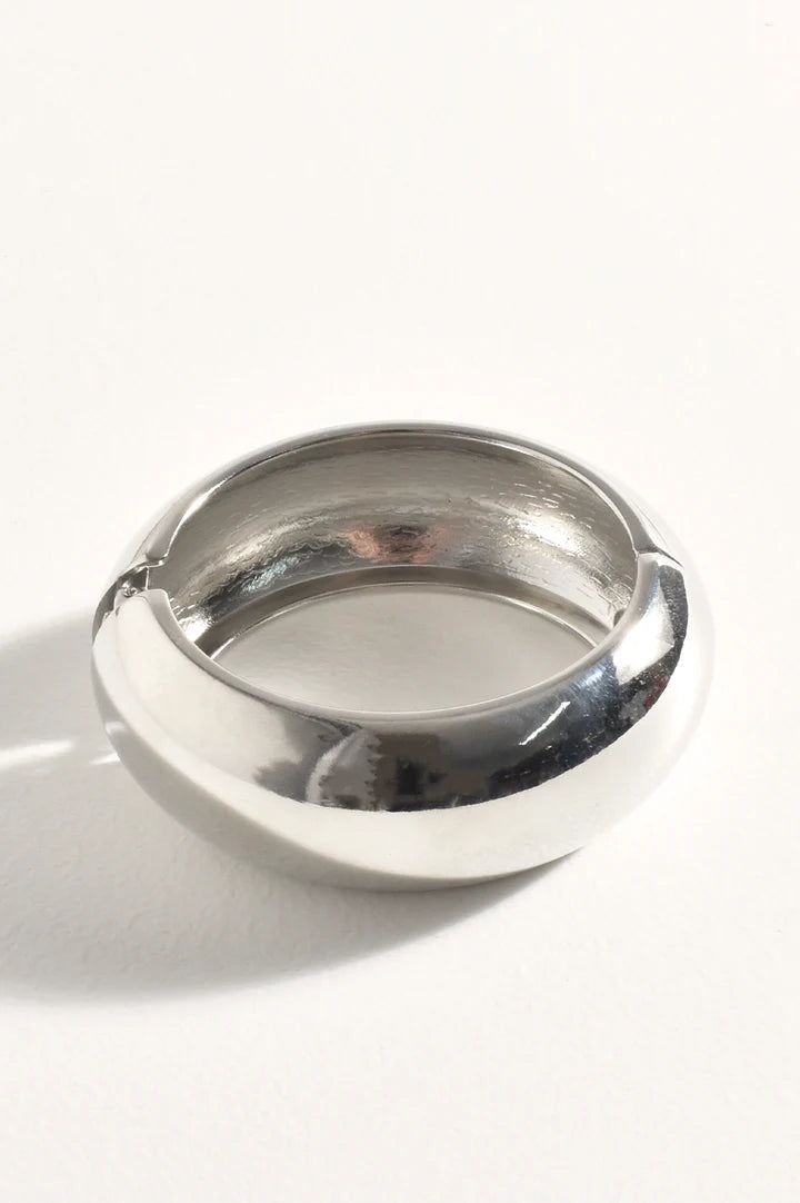 Brushed Metal Cuff Bracelet