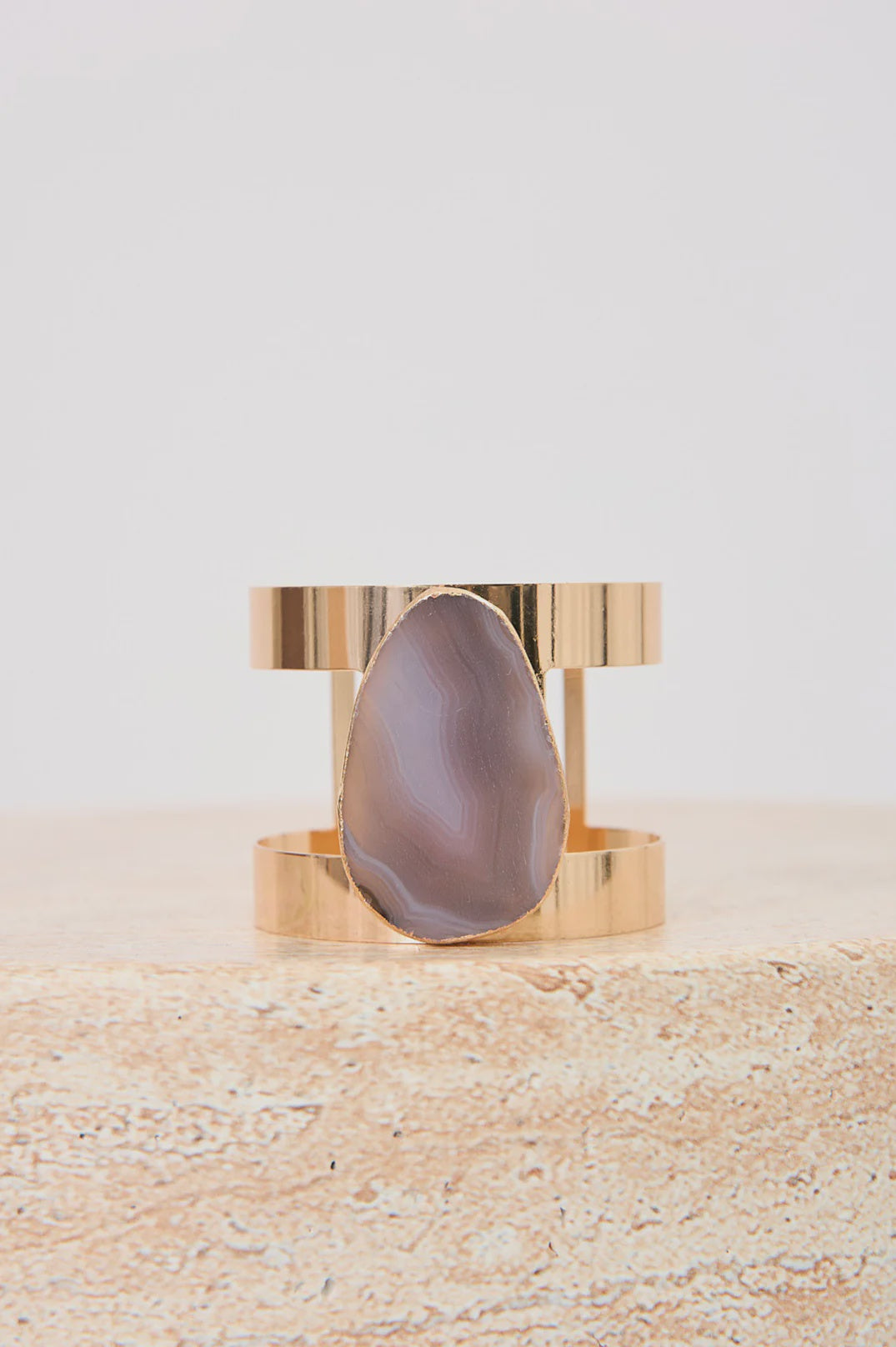 Statement Agate Cuff